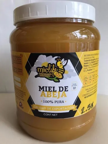 Miel De Abeja Pura 2.5kg Aceitilla Mielife - Mielife, miel pura de abeja
